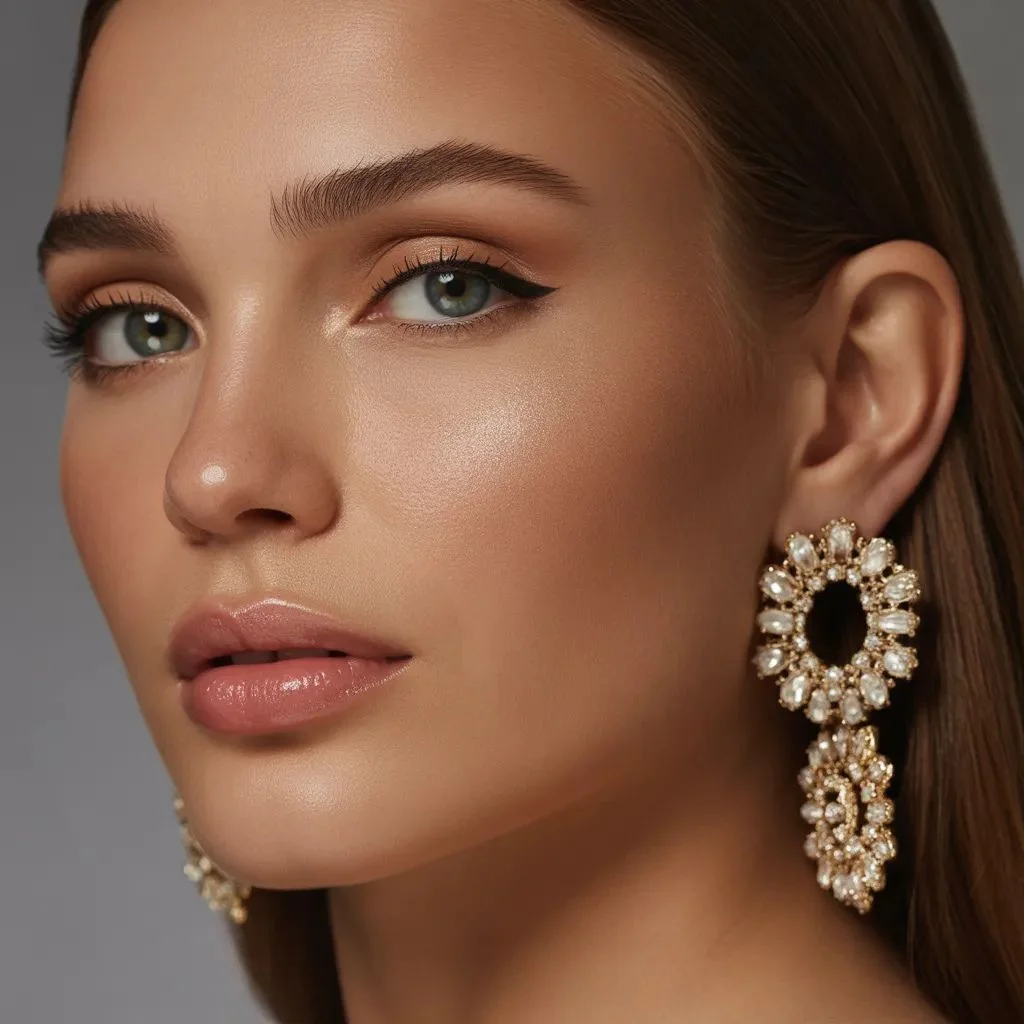 Accessories, Hair, and Makeup Finish the Look