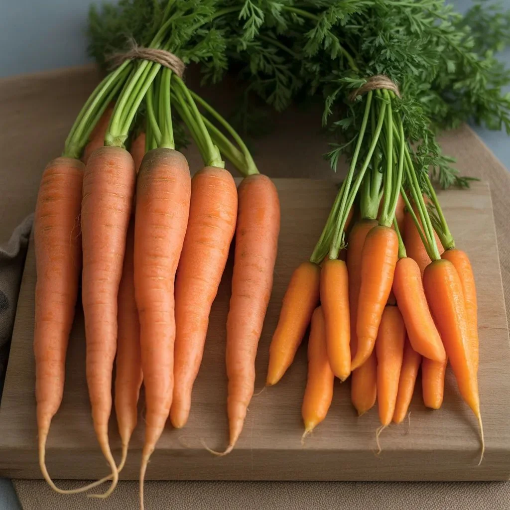 Baby Carrots vs Regular Carrots