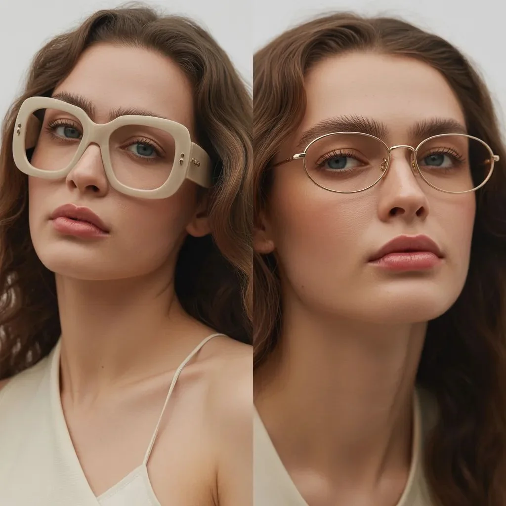 Best Women Glasses Trends for oval faces
