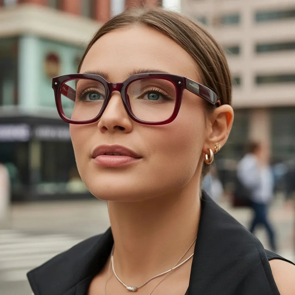 Best Women Glasses Trends for round faces