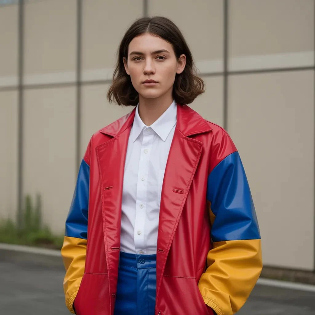 Bold Colour Is Breaking Up Minimal Wardrobes