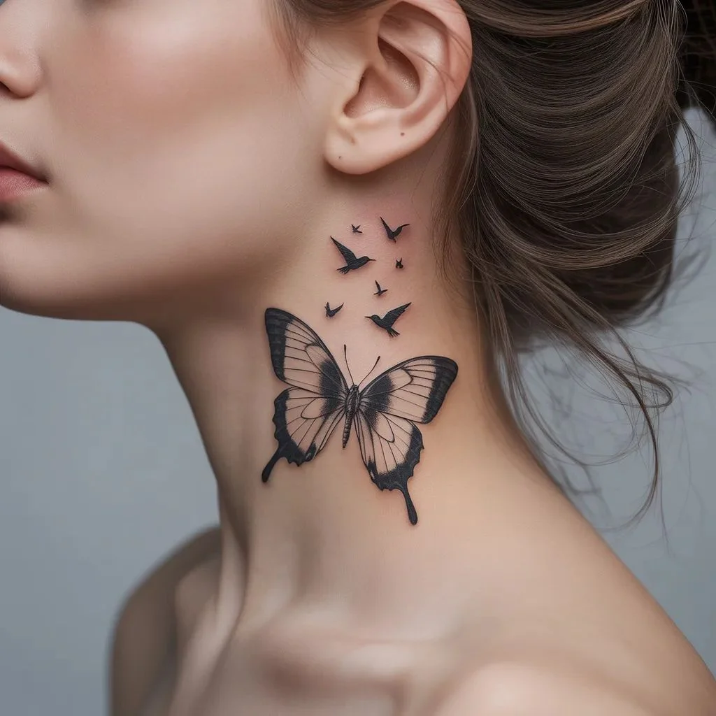 Butterflies, birds and other light movement designs