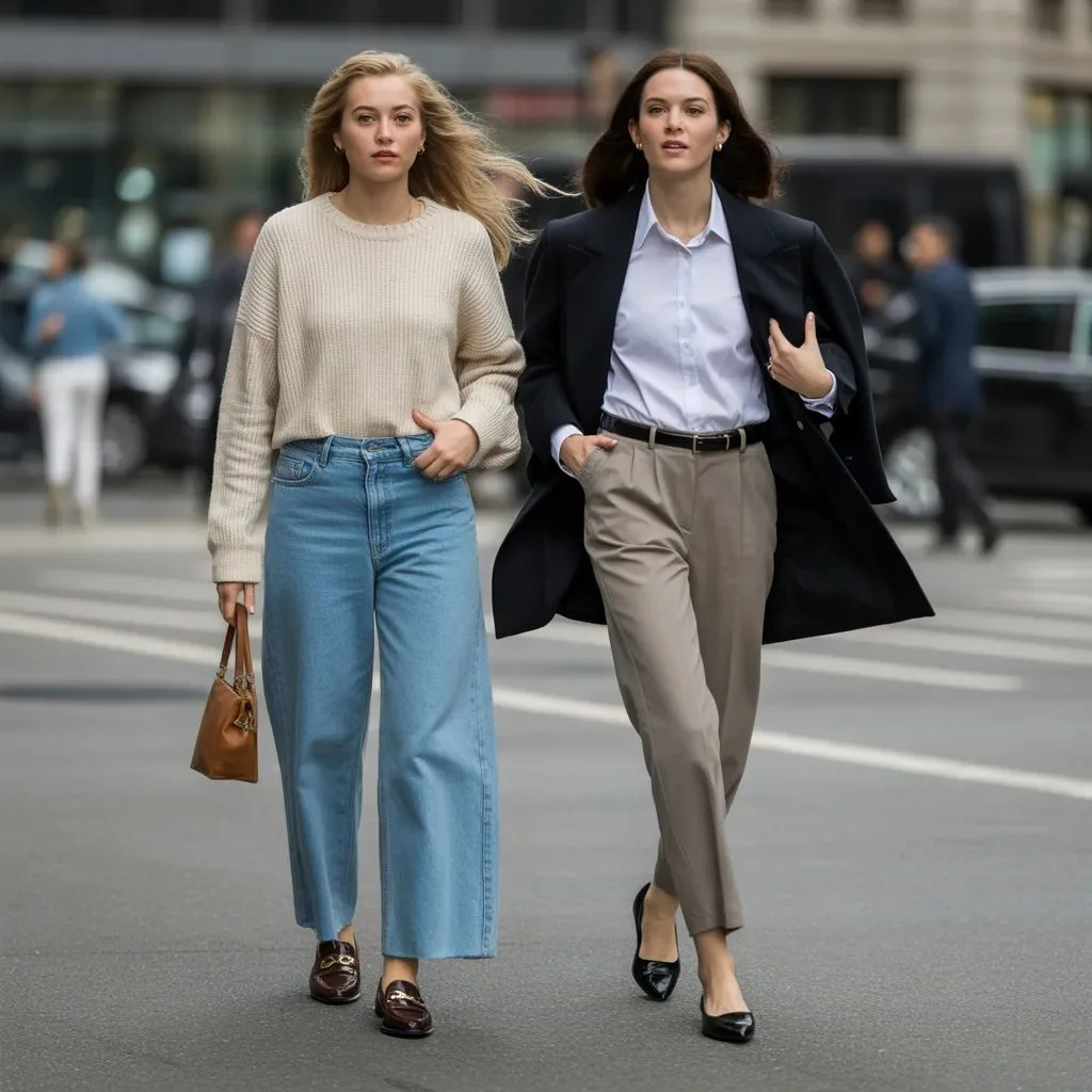 Choose Bottoms That Look Relaxed but Read Stylish