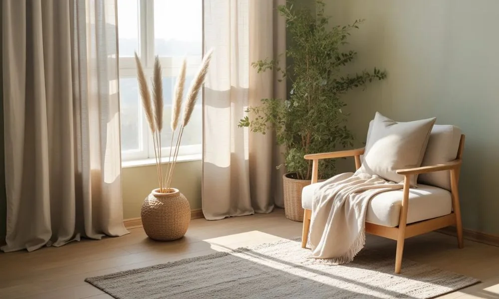 Choose Calm Colours, Light, and Texture