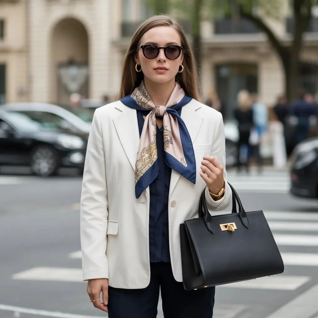 Colors and Accessories That Make the Outfit Feel Parisian