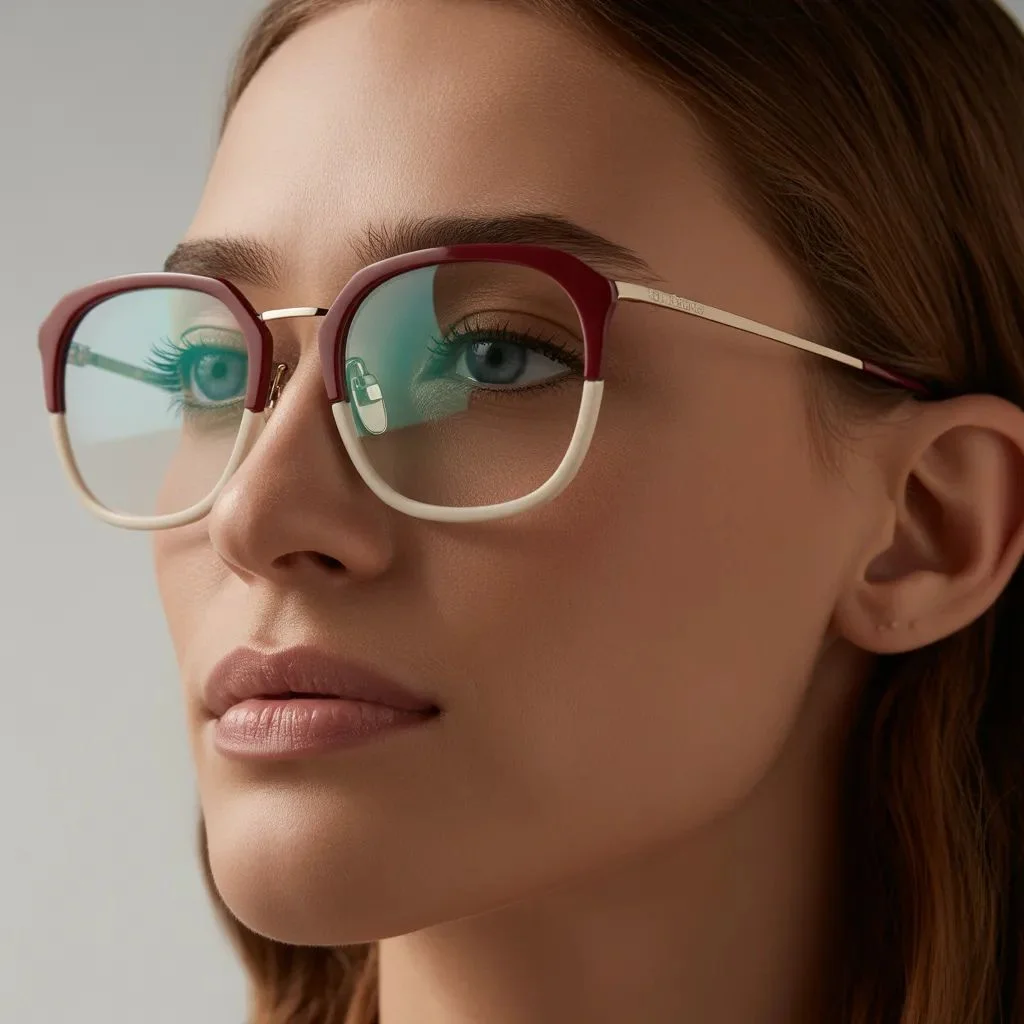 Colors and details that make glasses look current
