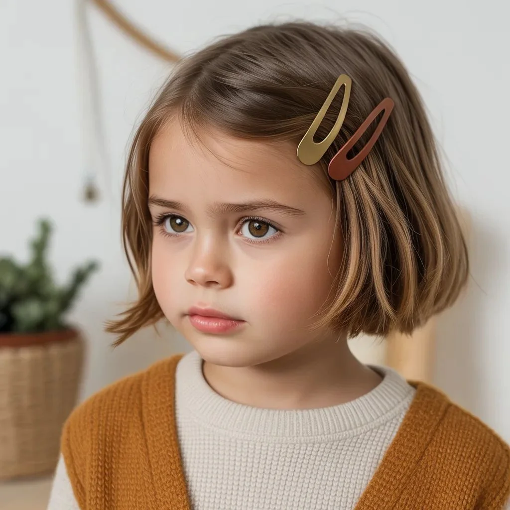 Cute Pin-Back Styles for Short Hair