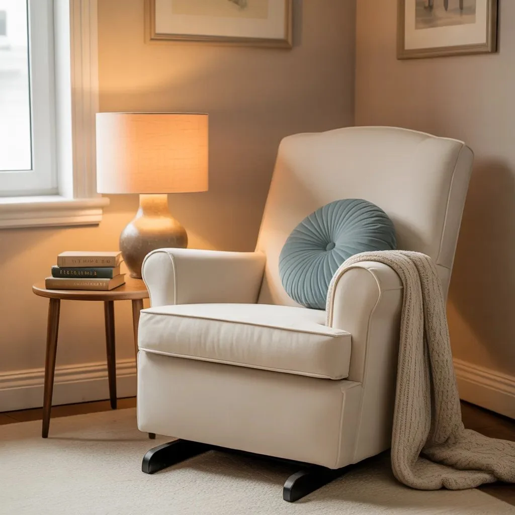 Designing an Elegant Corner for Feeding and Quiet Moments