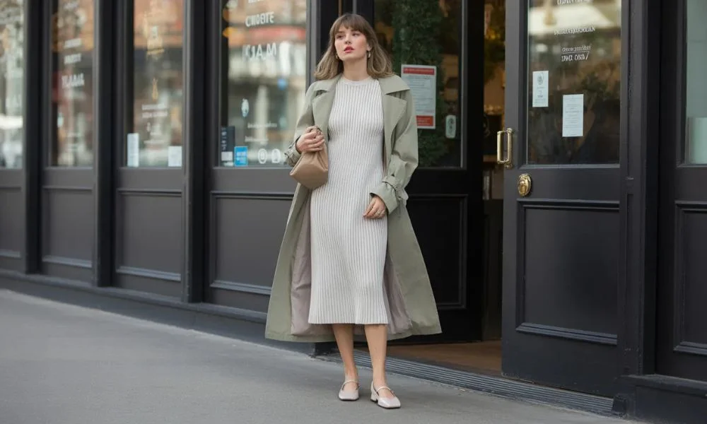 Dresses and easy polished pieces that save time