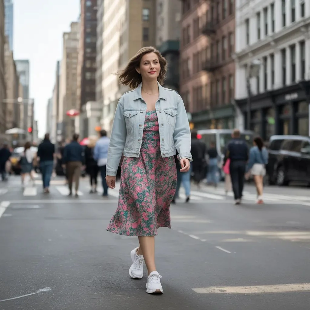 Floral Dresses Styled the City Way