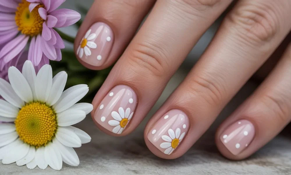 Floral and polka dot mixes for a true spring mood