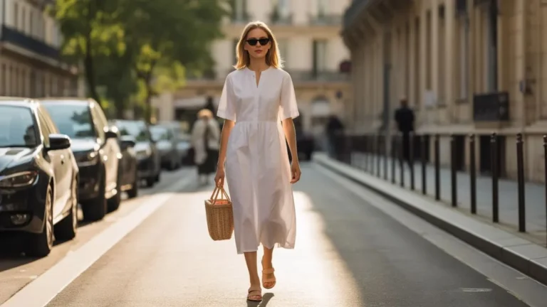 French Summer Outfits for Women Who Love Simple Chic Style
