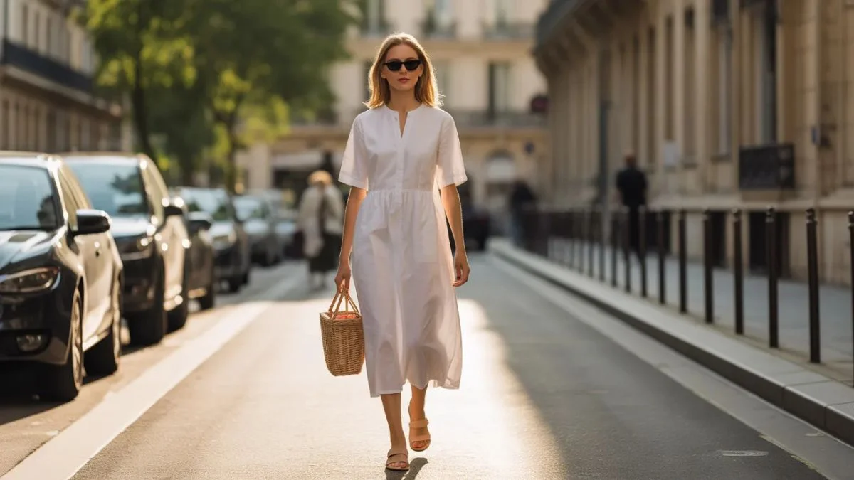 French Summer Outfits for Women Who Love Simple Chic Style