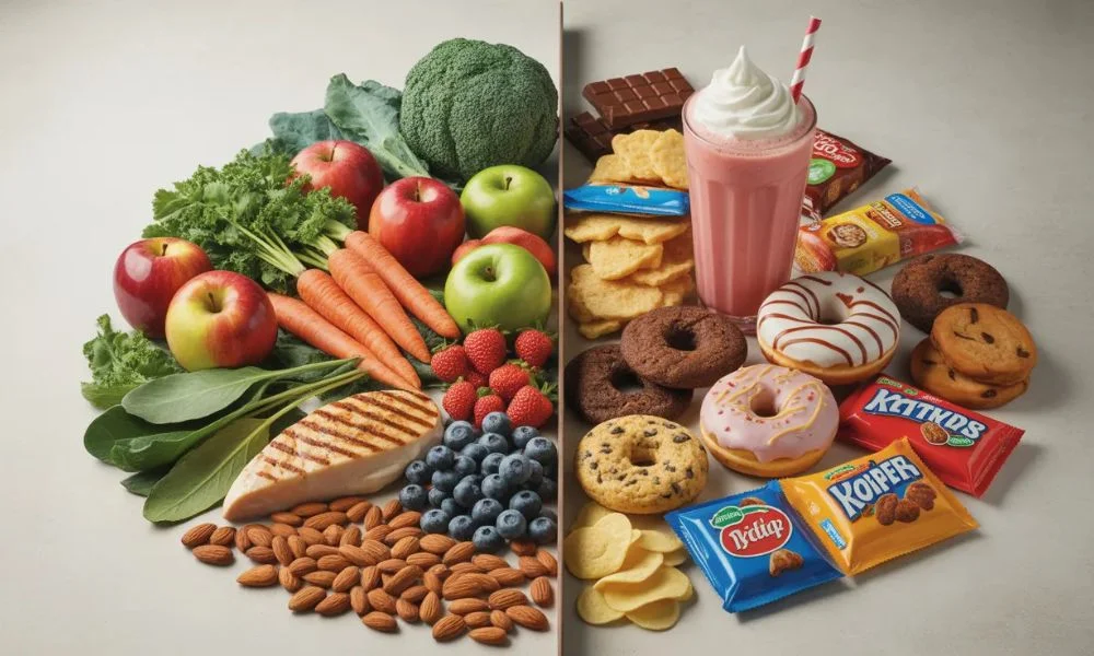 How sugar dairy and processed foods may affect skin