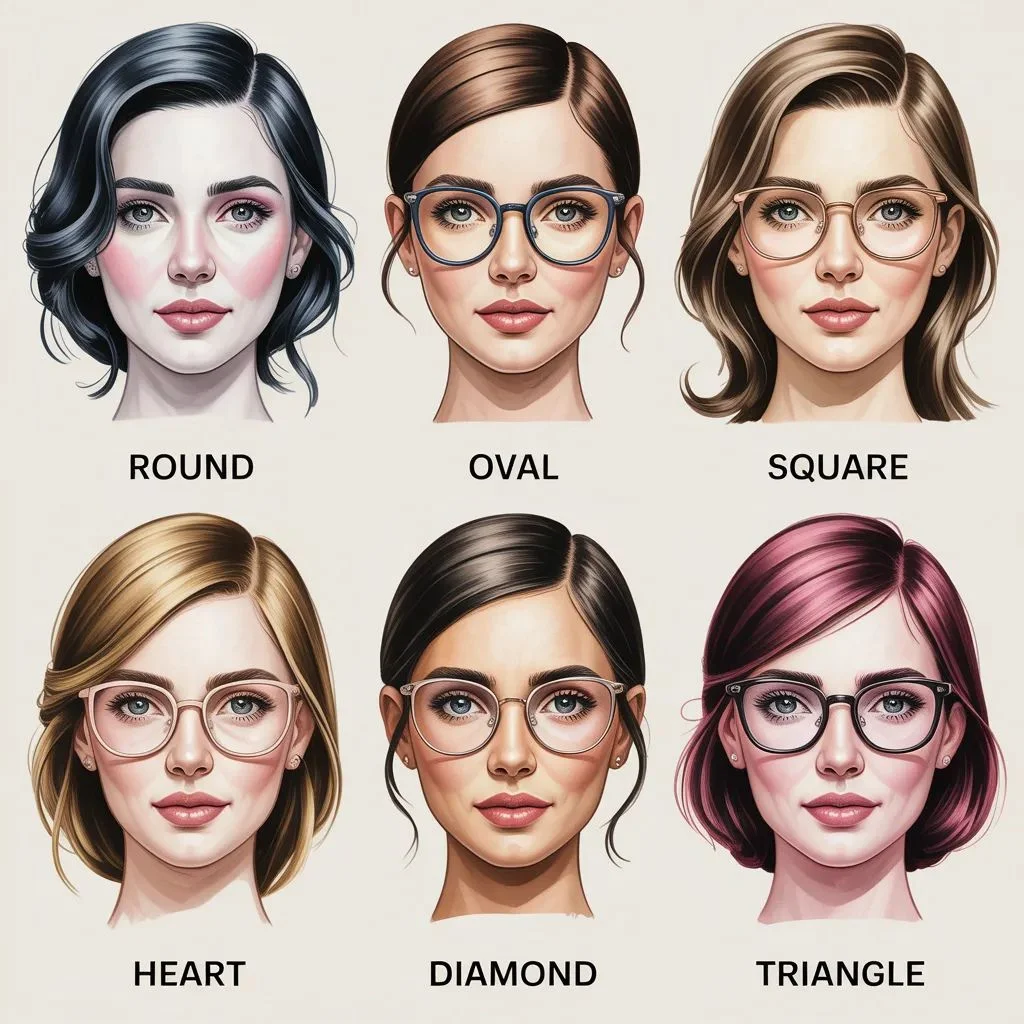 How to figure out your face shape before you buy