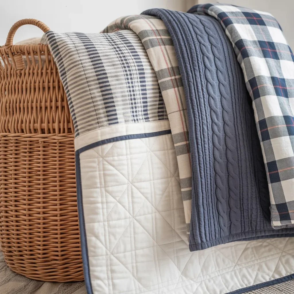 Incorporating Stripes Plaids and Heritage Textures With Balance