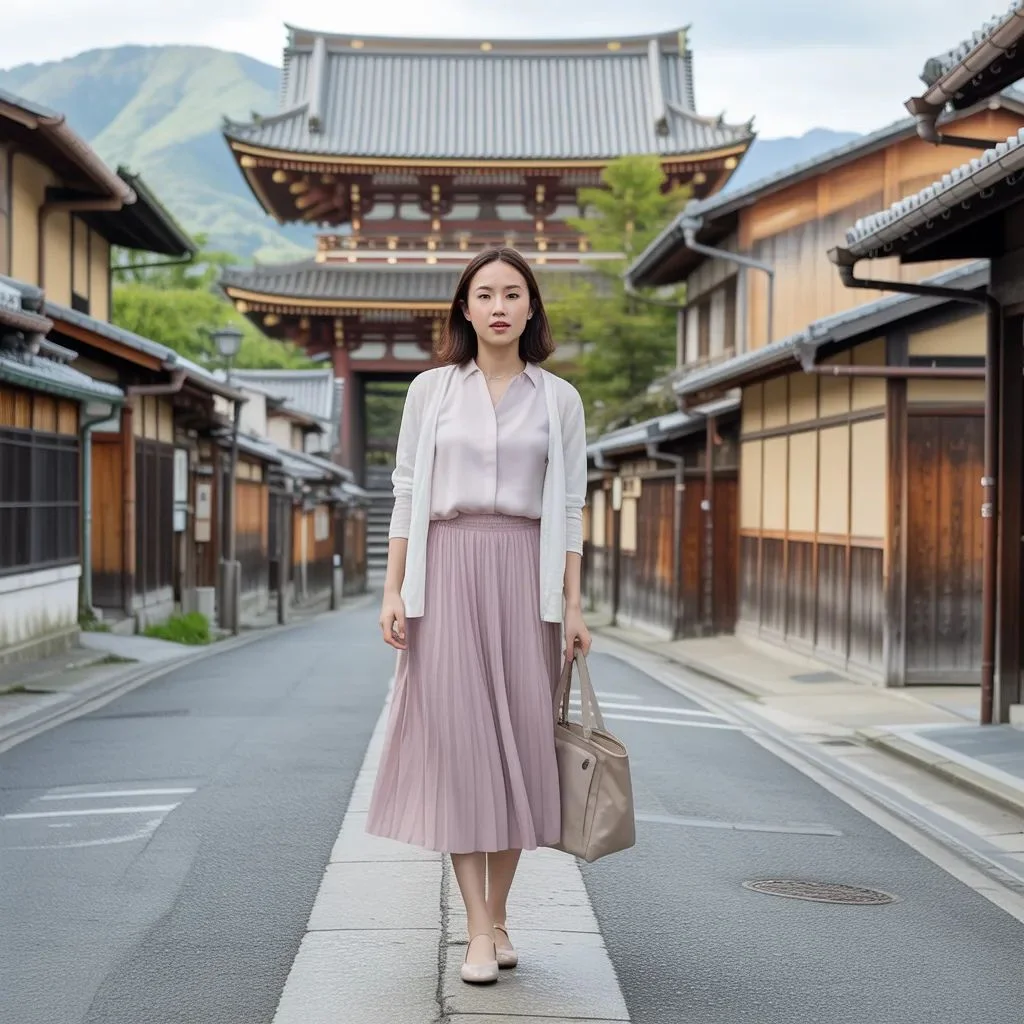 Kyoto outfit ideas that look graceful and practical
