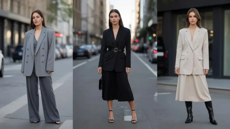 Modern Blazer Outfits 2026 Inspired by the Biggest Tailoring Trends