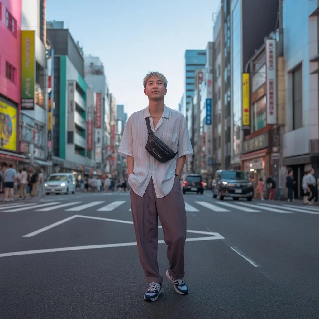 Osaka outfit ideas for food walks, shopping, and humid days