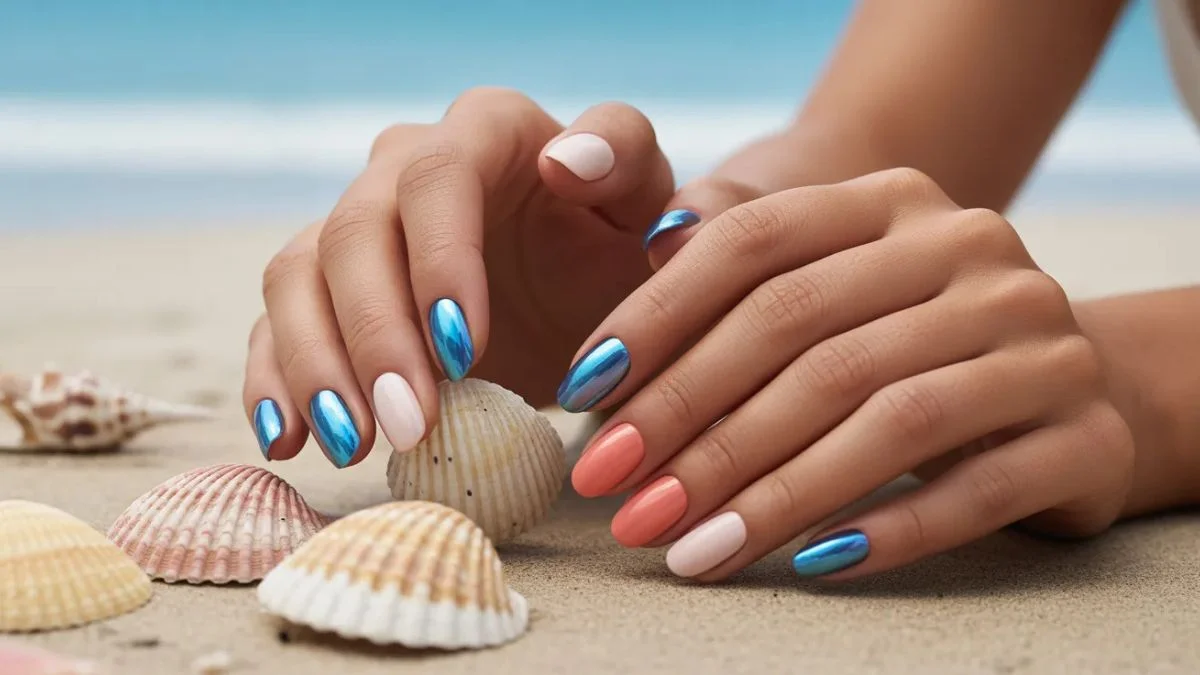 Popular Summer Beach Nails Looks That Always Stand Out