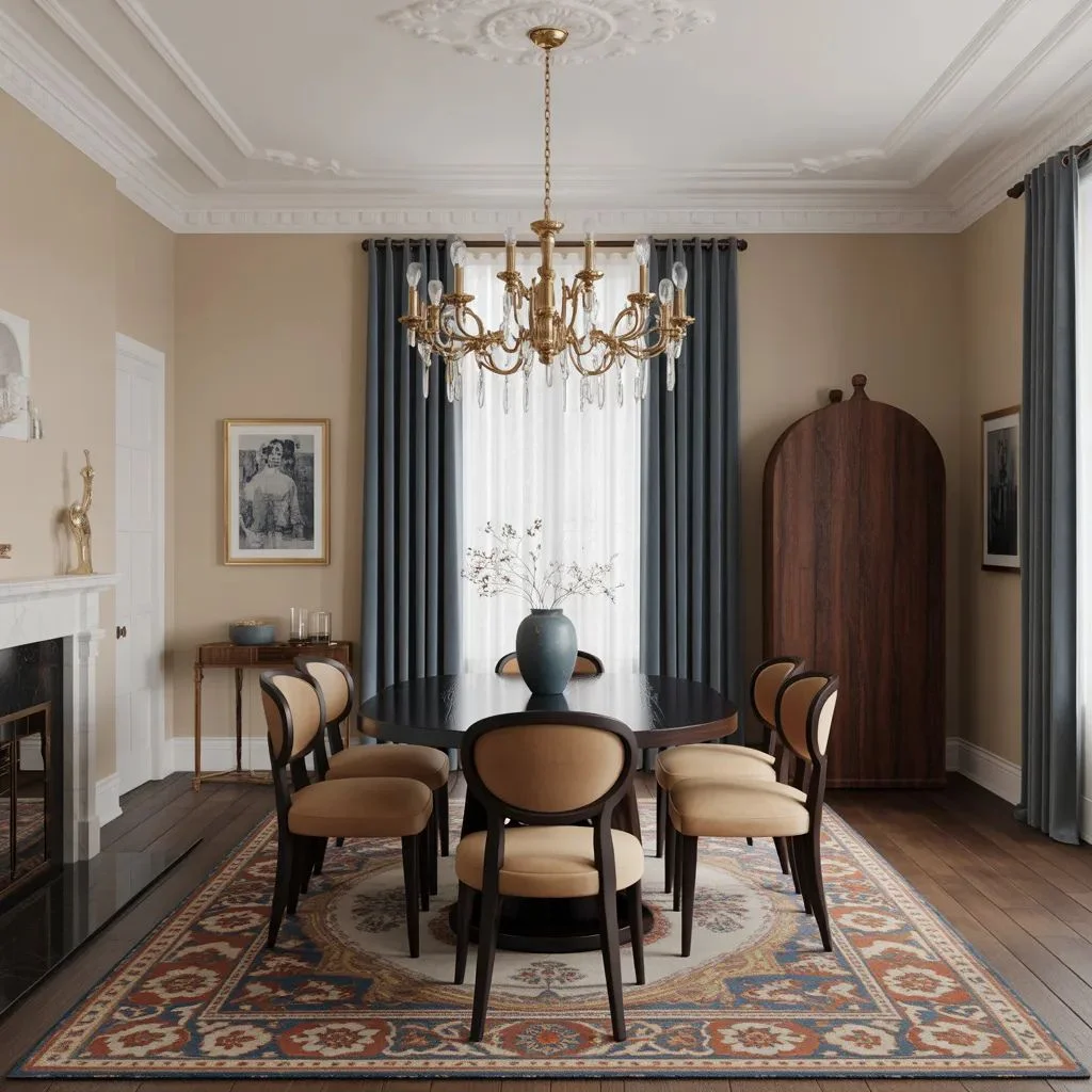 Rich Color Makes the Room Feel Finished