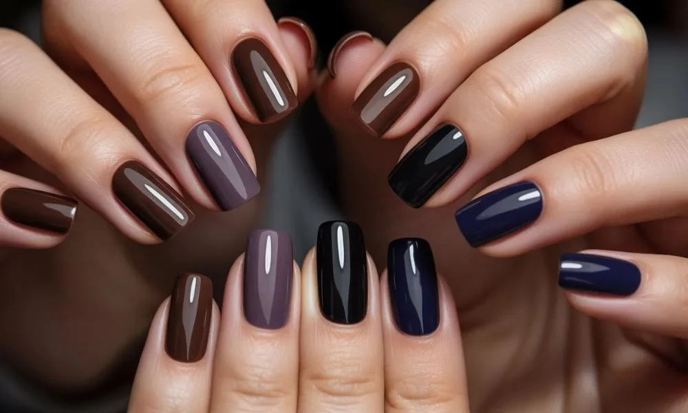 Rich dark and earthy shades still look strong