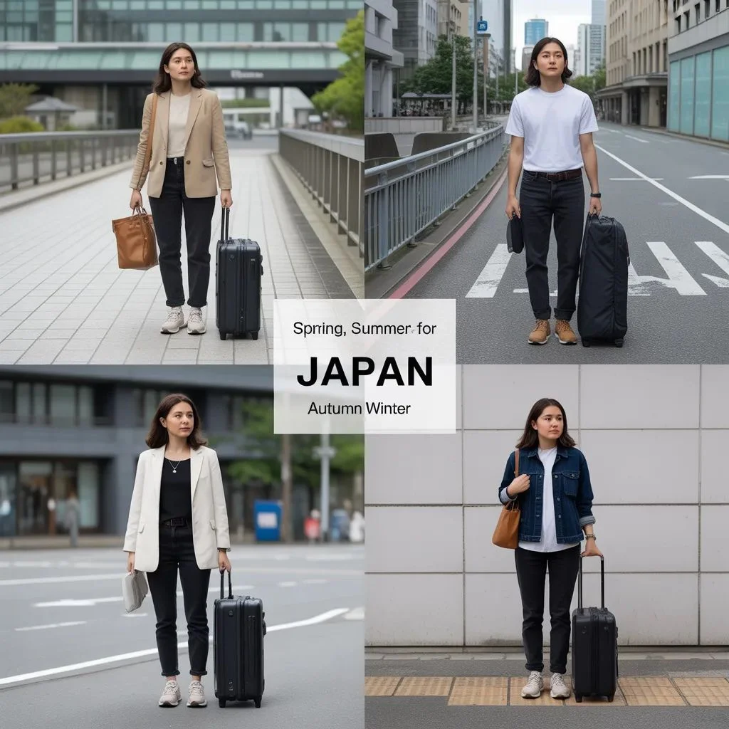 Seasonal Japan Travel Outfits Ideas you can actually pack