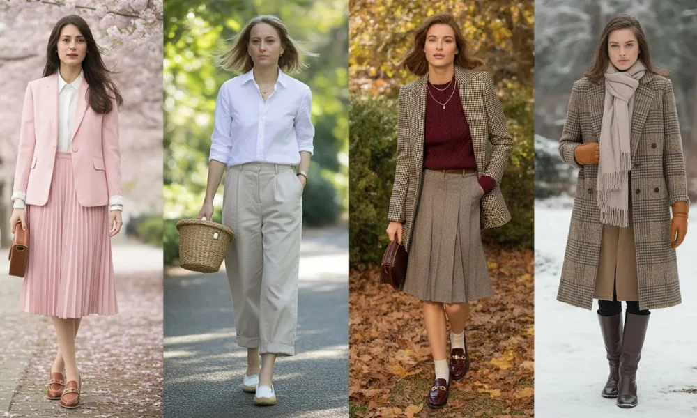 Seasonal Ways to Wear Preppy Outfits