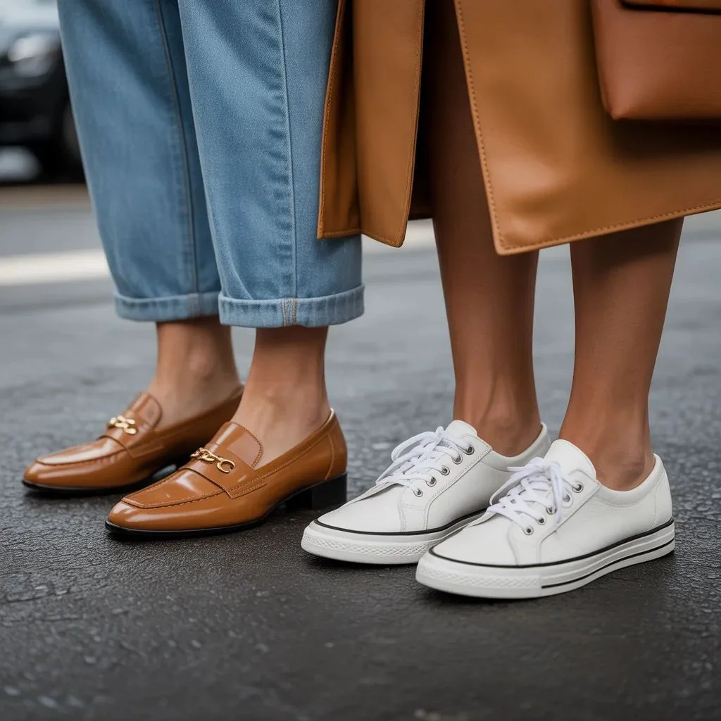 Shoes That Keep the Look Balanced