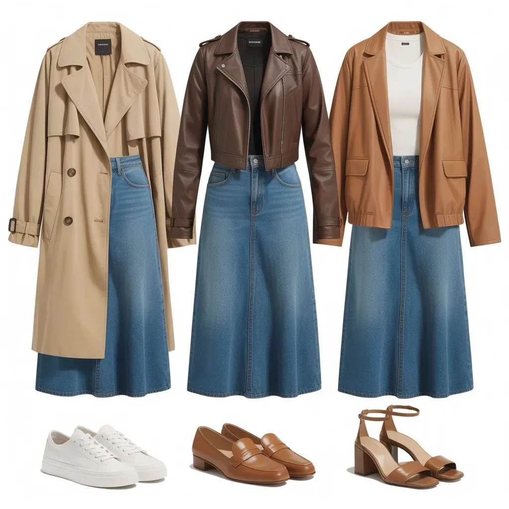 Shoes and Layers Do Most of the Styling Work