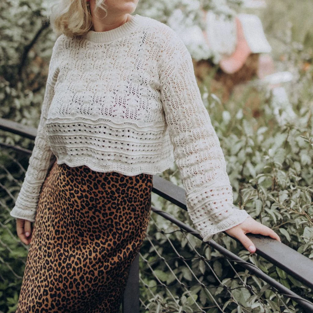 Soft knits and skirts when you want to look a little more dressed up