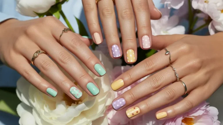 Spring Polka Dot Nail Looks You Will Want to Try This Season