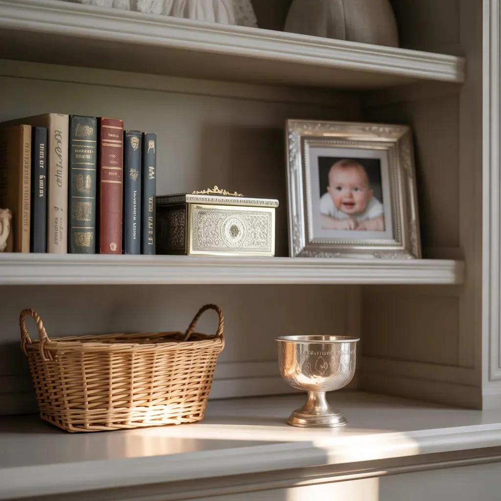 Styling Shelving and Decorative Accents With an Heirloom Feel