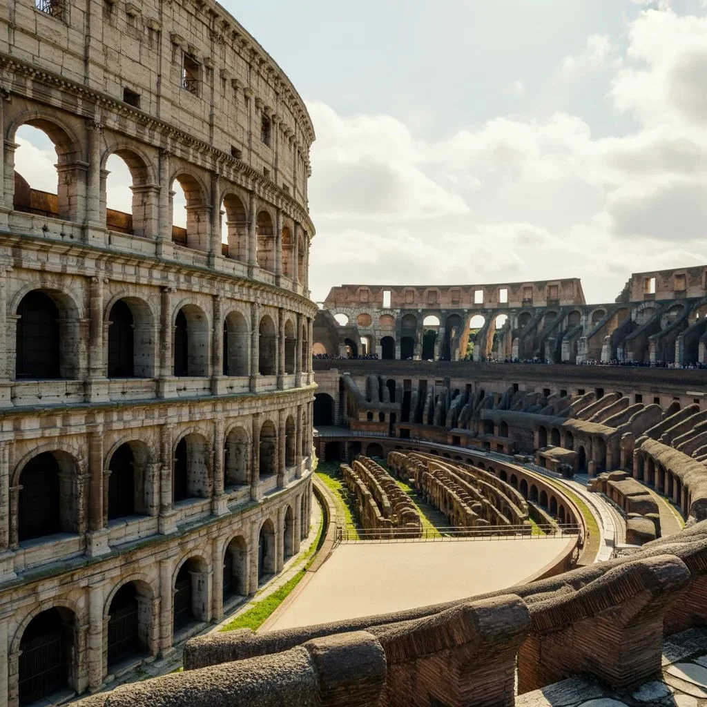 The Colosseum was definitely the main place where Christians were martyred