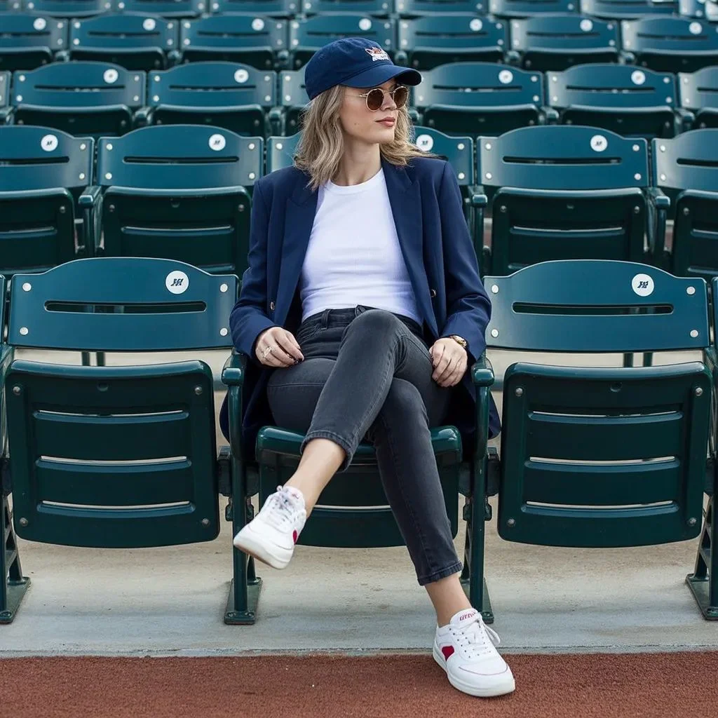 The Denim and Blazer Formula Always Works