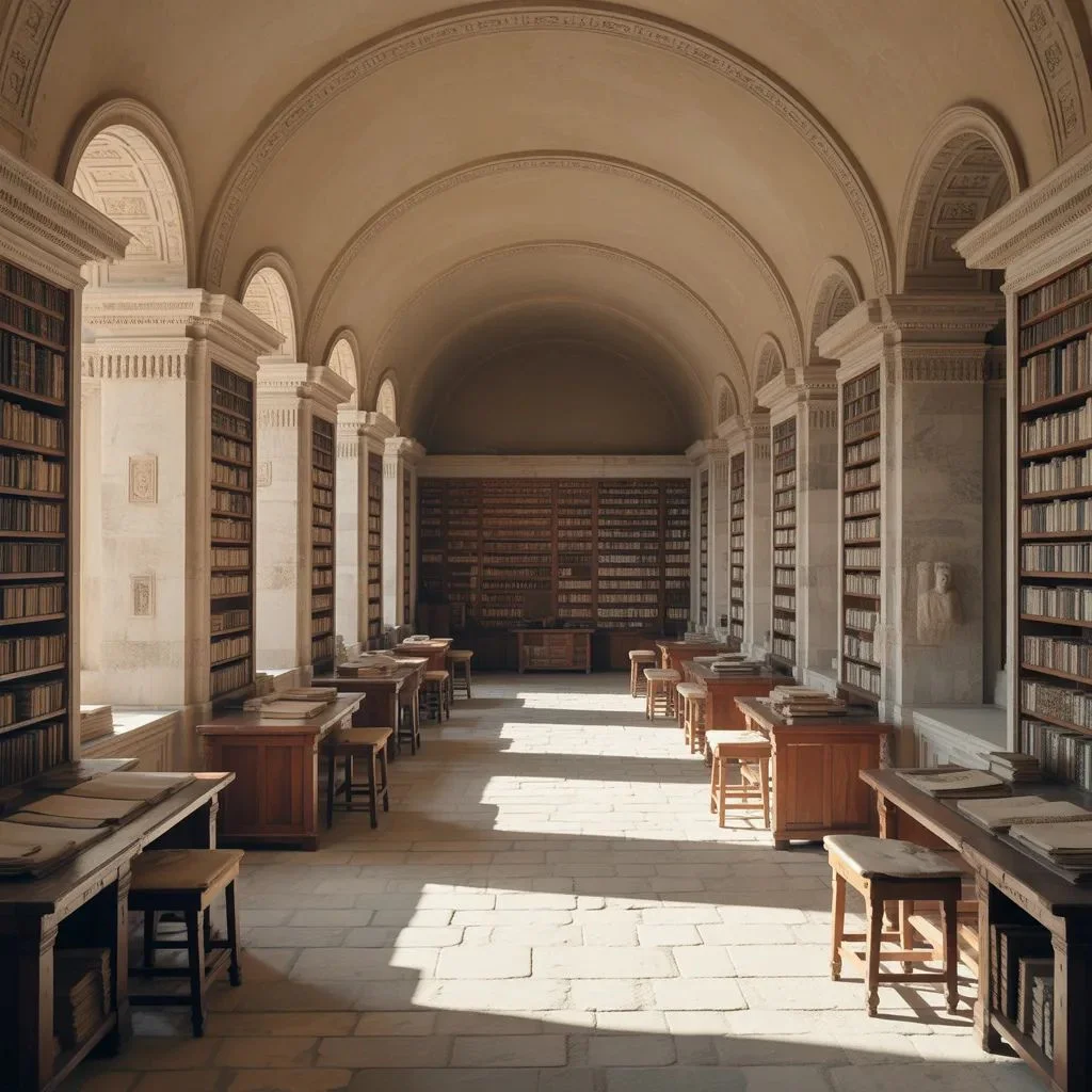 The Library of Alexandria was destroyed in one single fire