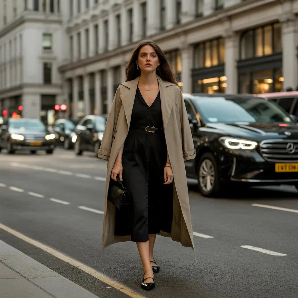 The colors and details that make outfits feel current