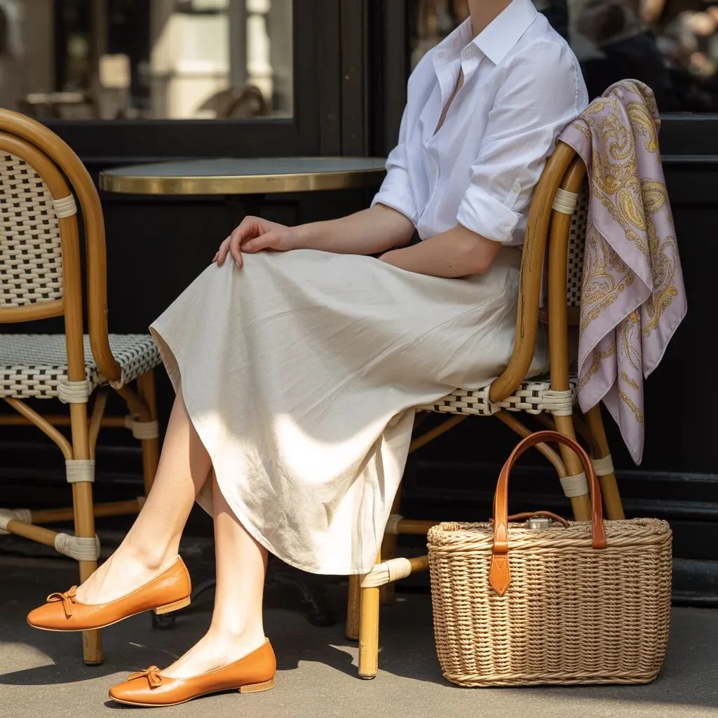The quiet formula behind great French Summer Outfits