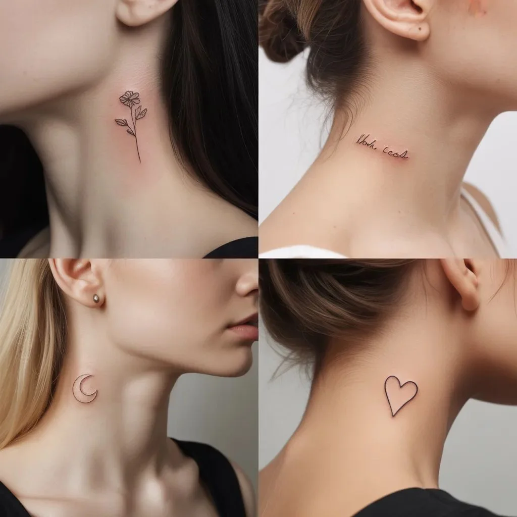 What Makes a Neck Tattoo Feel Minimal and Pretty