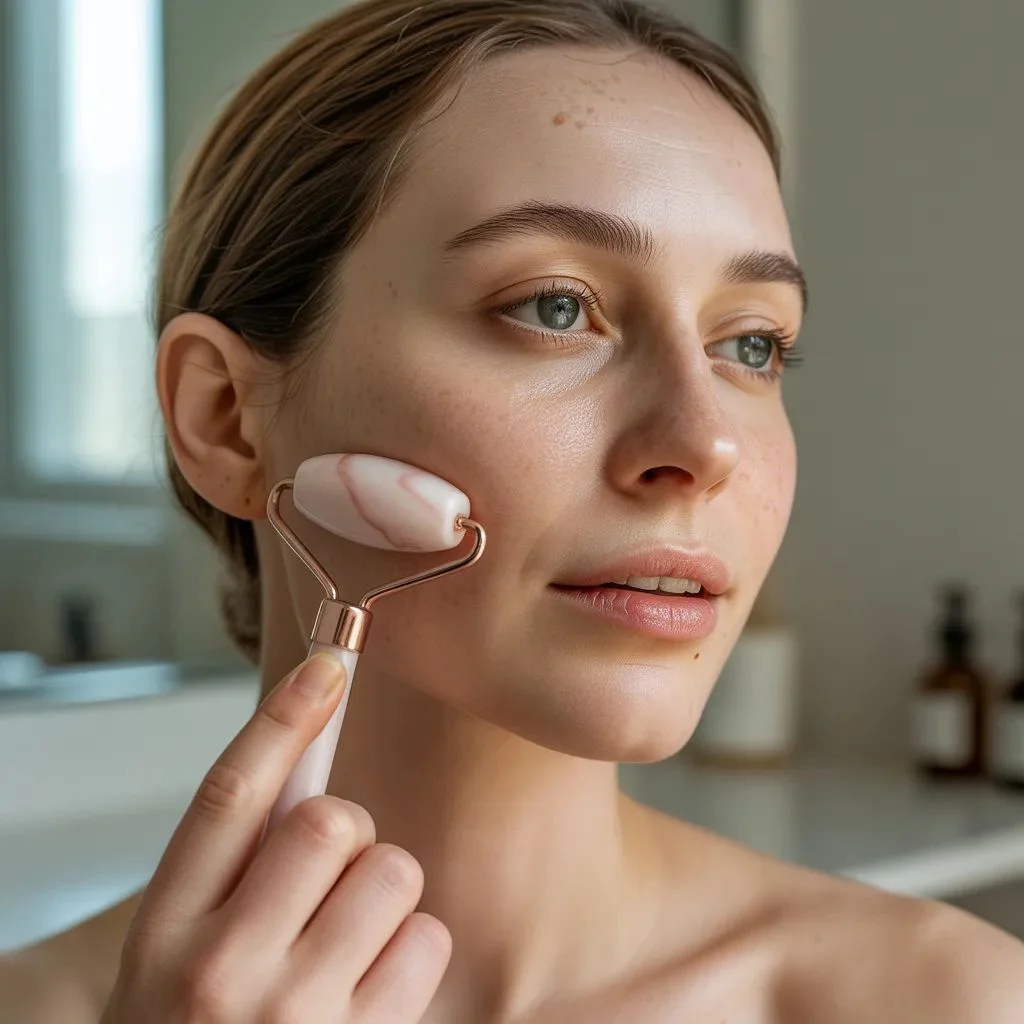 What a face roller really does for your skin
