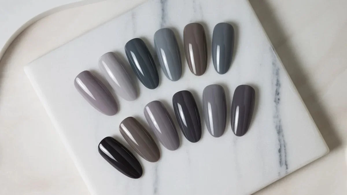 10 Grey Nails Ideas Trending Right Now — From Soft Dove to Deep Charcoal
