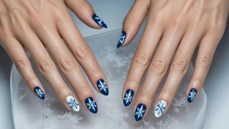 15 Snowflake Nail Art Ideas That Look Salon-Done (Without the Salon Price)