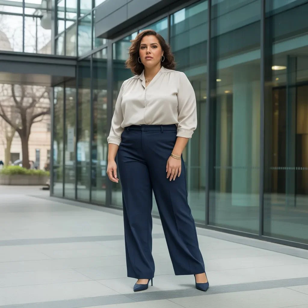 5 Plus Size Business Casual Outfit Formulas That Always Work