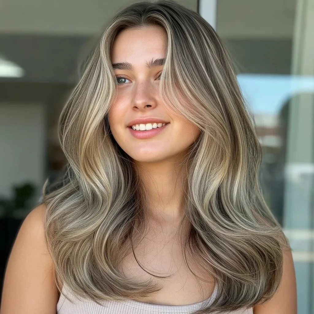 Ash Blonde Babylights