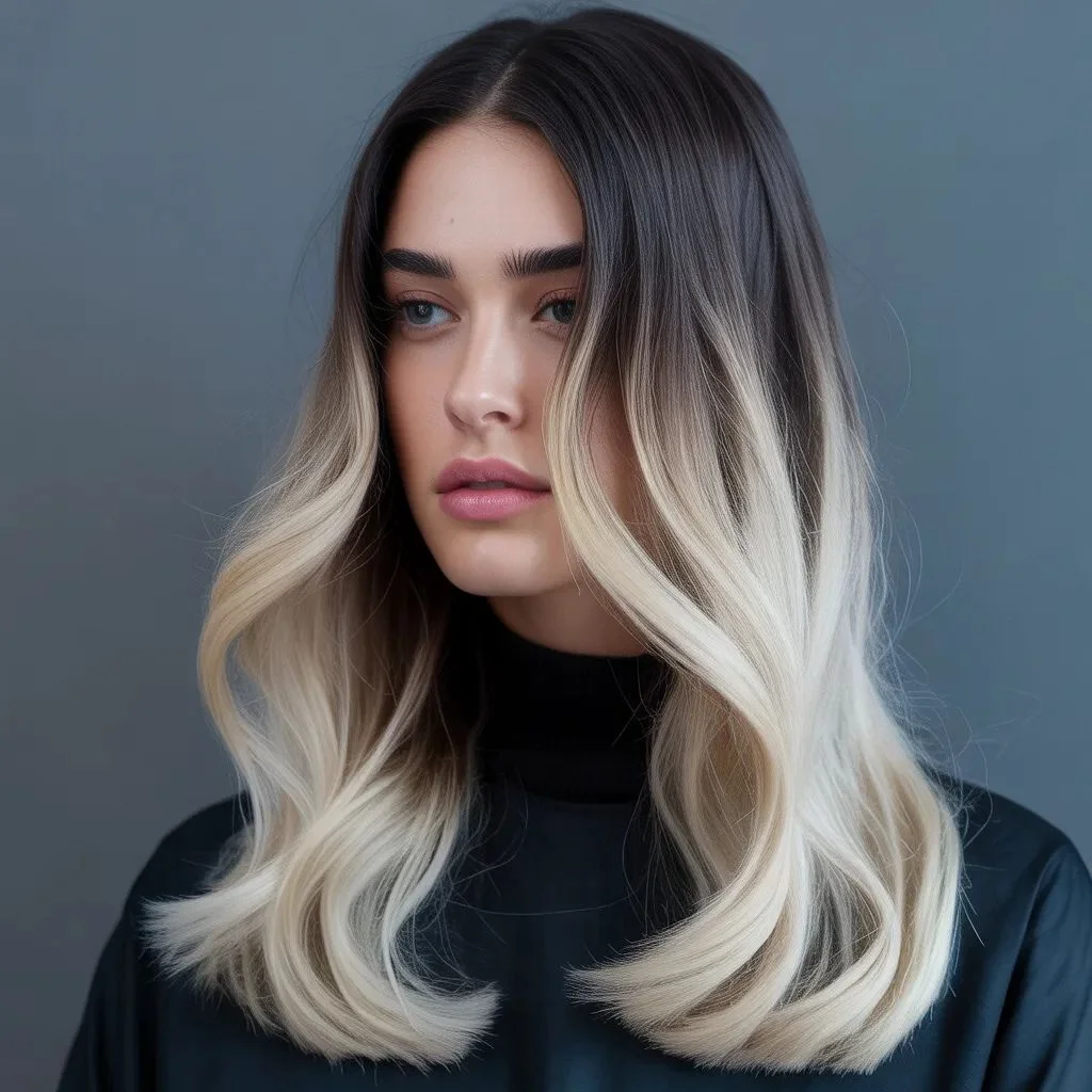 Ash Blonde Ombre