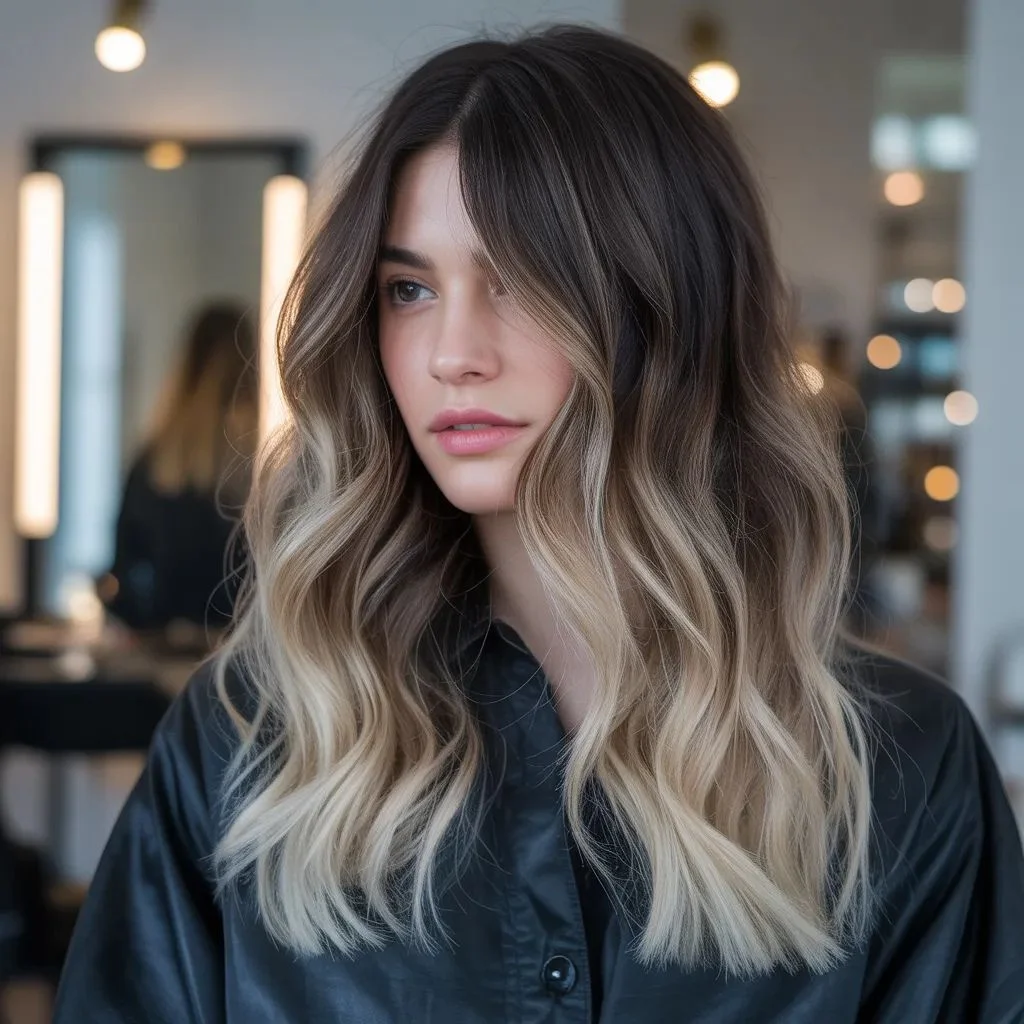 Ash Blonde for Dark Hair