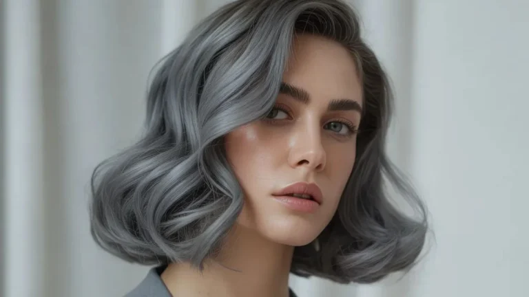 Ash Grey Hair Color Shades, Techniques & What Works for Your Skin Tone