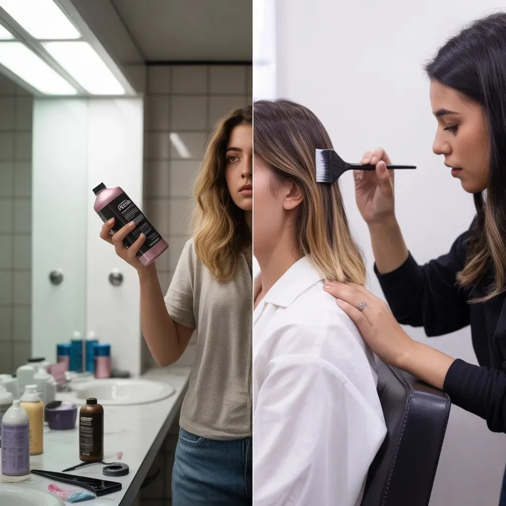 At-Home vs. Salon What's Right for You