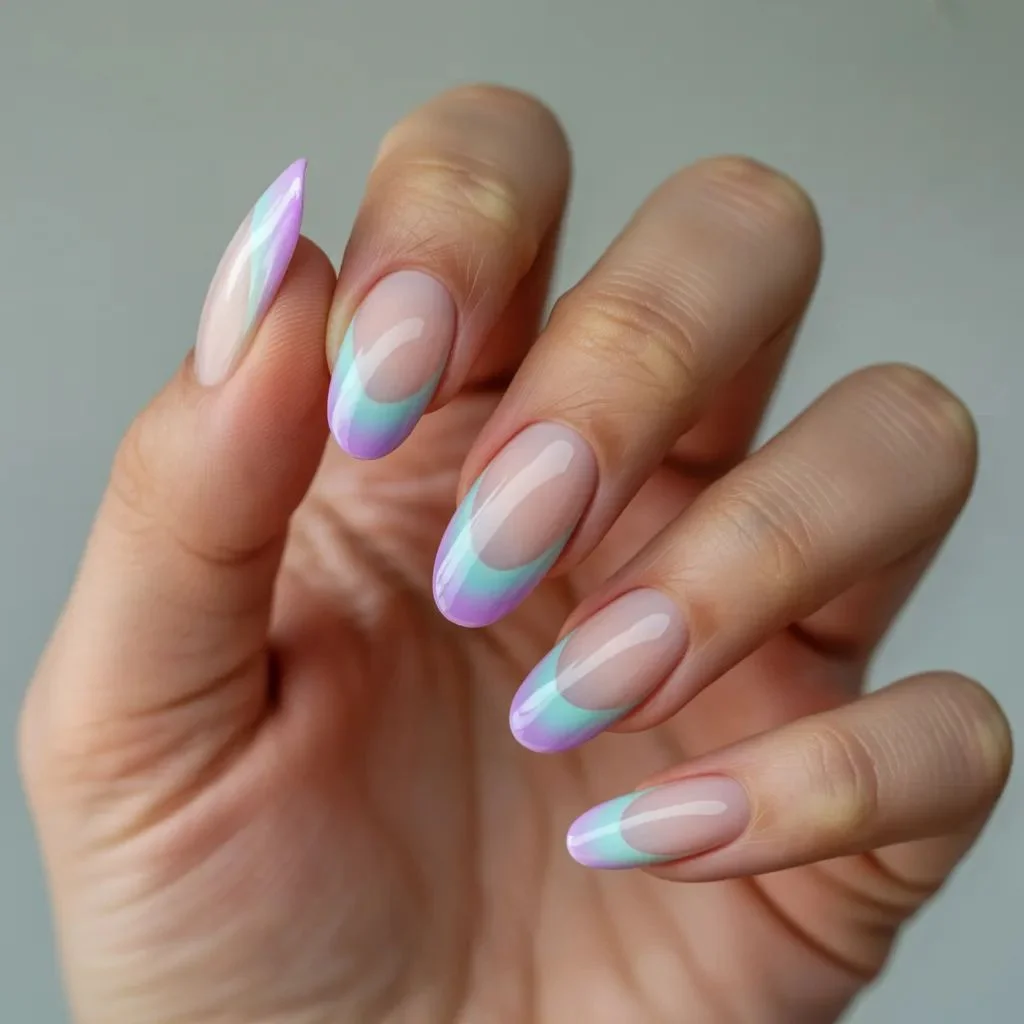 Aura Nails The Gradient Everyone's Obsessed With