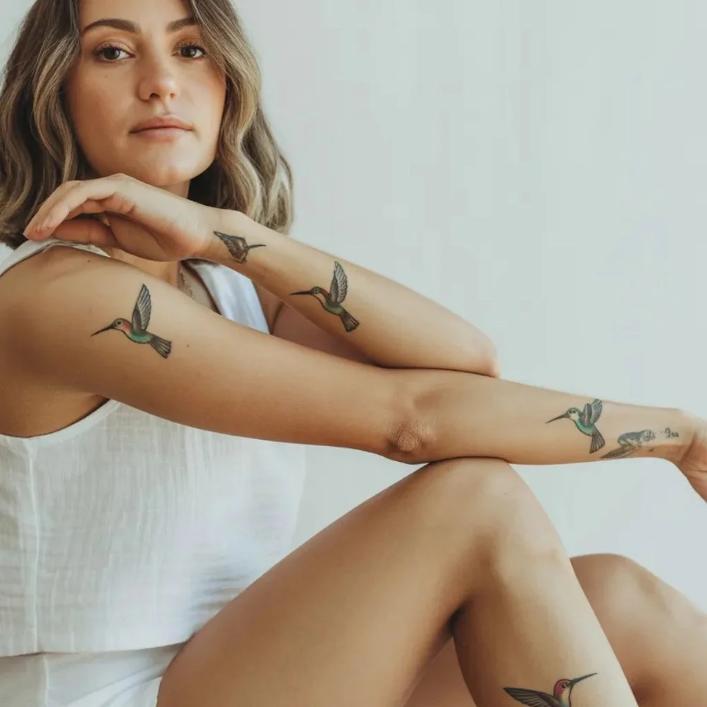 Best Placements for Hummingbird Tattoos